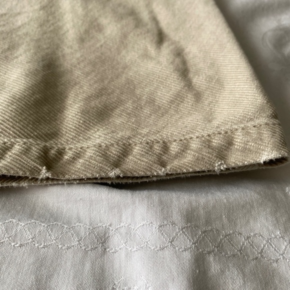 River‎ Island Women's Cream Corduroy Button Mini Skirt Size UK10 - Picture 13 of 14